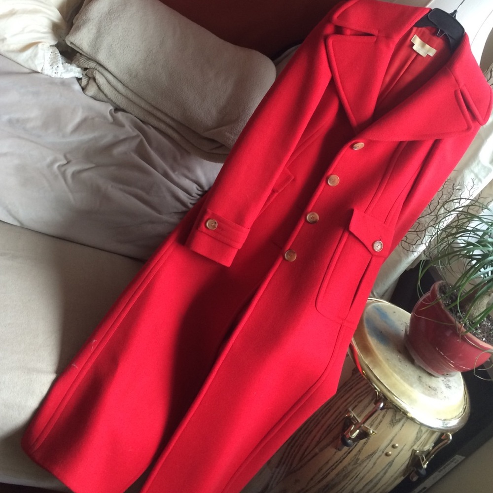 COPY - Fitter long red Marc Kors women coat